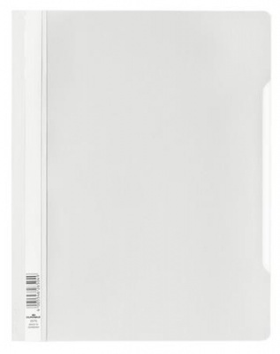 Gyorsfűző, PP, A4+, DURABLE, fehér