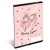 Füzet, tűzött, A5, sima, 32 lap LIZZYSULI, "Tiny Dancer, Lovely Ballerina", "20-32"